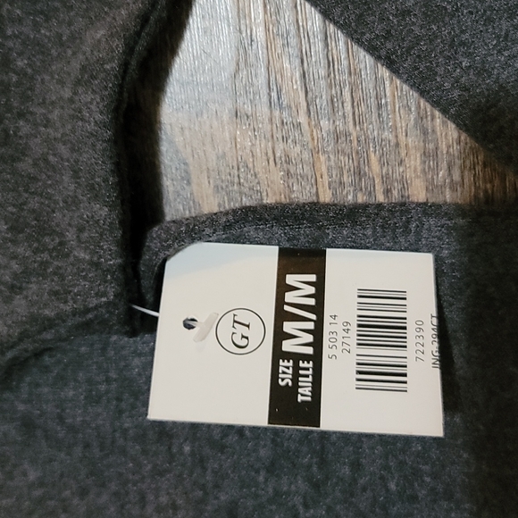 Brand NWT new woman design medium long sleeve turtleneck soft fabric dark Gray - Picture 2 of 8